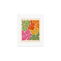 70's Florals Art Print