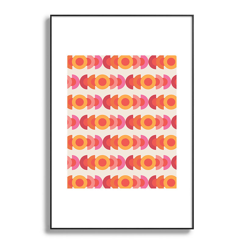 70's pattern no1 Framed Art Print