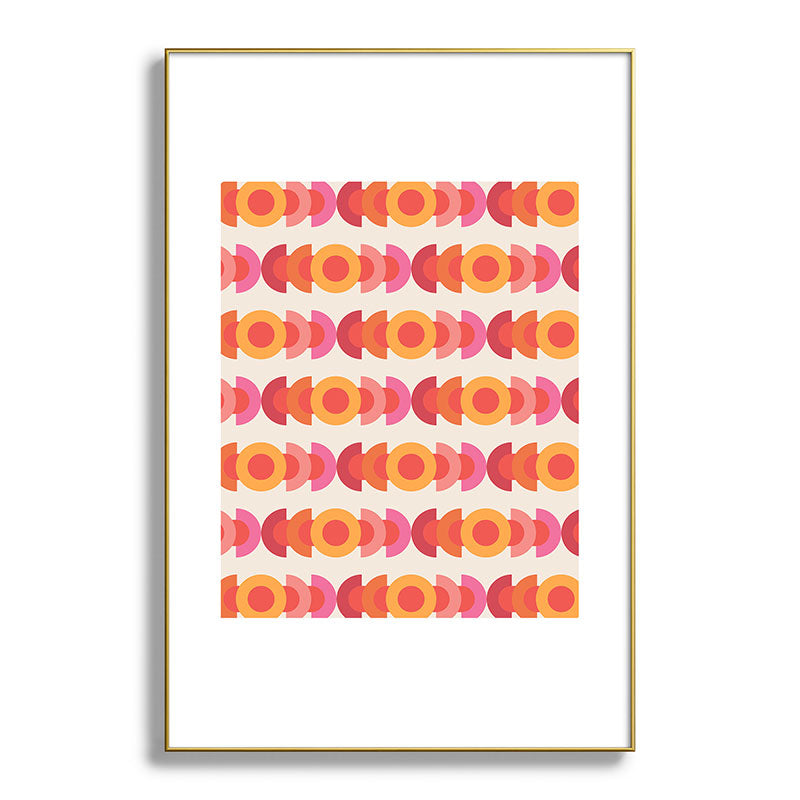 70's pattern no1 Framed Art Print