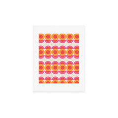 70's pattern no2 Art Print