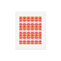 70's pattern no2 Art Print