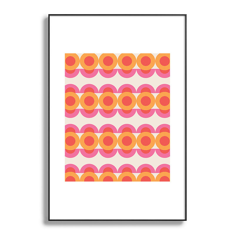 70's pattern no2 Framed Art Print