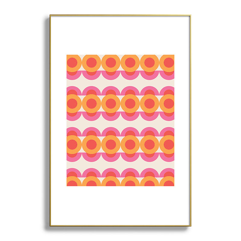 70's pattern no2 Framed Art Print