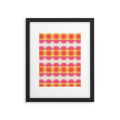 70's pattern no2 Framed Art Print