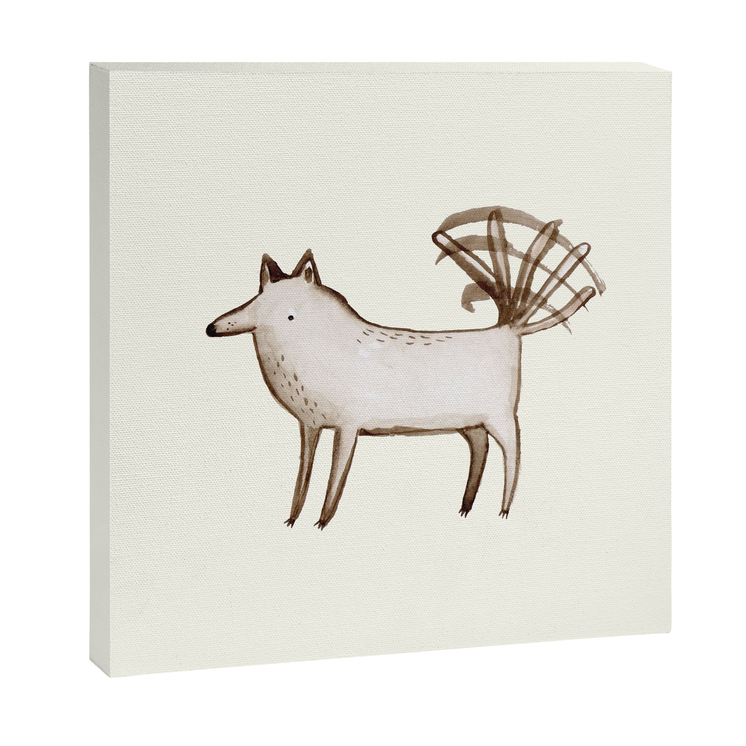 "I'm So Happy" - Dog Canvas Print