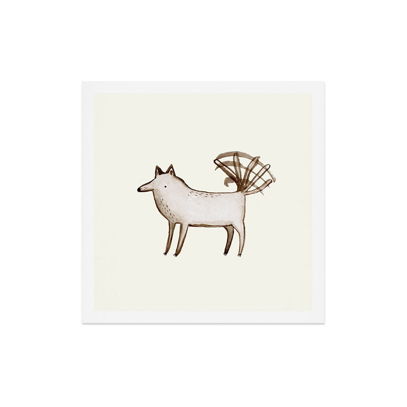 "I'm So Happy" - Dog Art Print