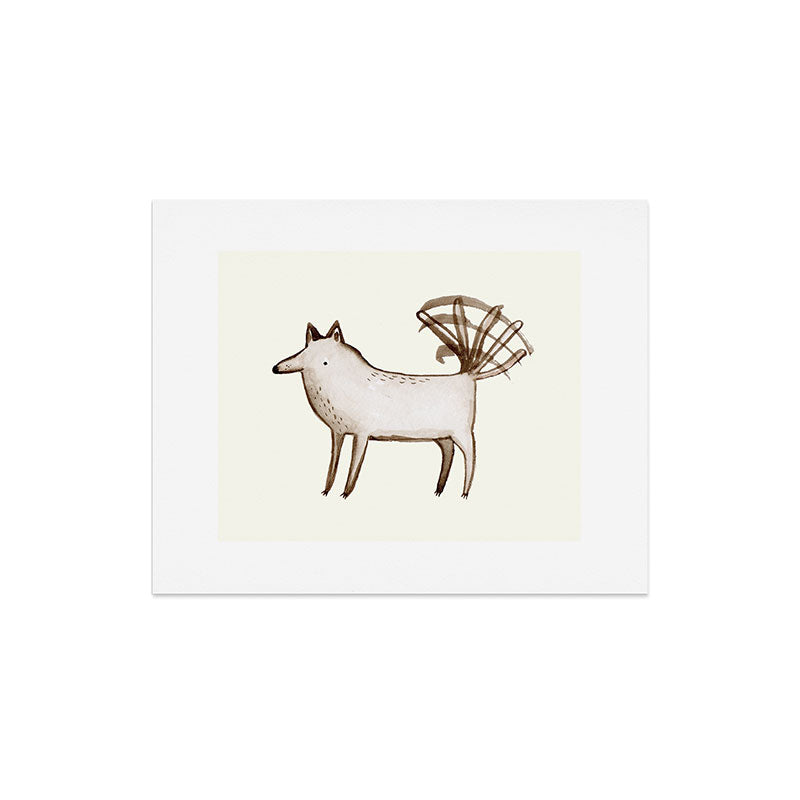 "I'm So Happy" - Dog Art Print
