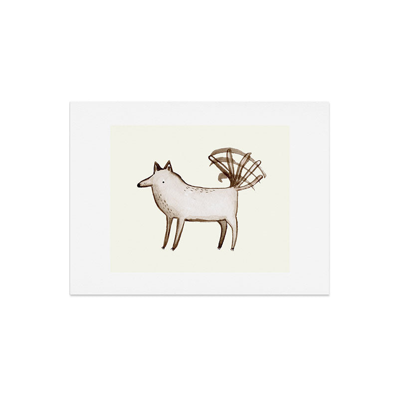 "I'm So Happy" - Dog Art Print