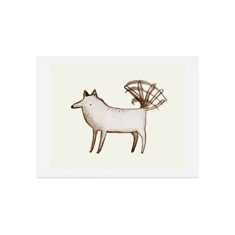 "I'm So Happy" - Dog Art Print