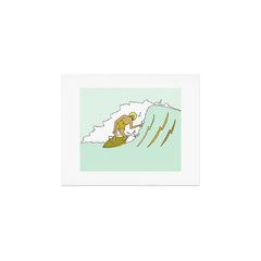 70s outer banks surf // retro surf by surfy birdy Art Print