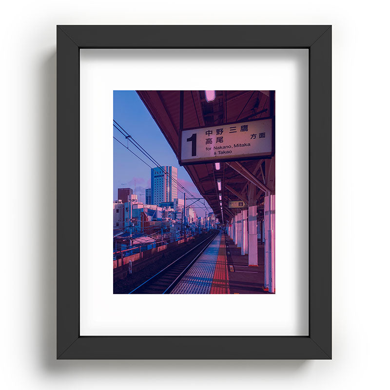 5 AM in Tokyo Framed Art Print