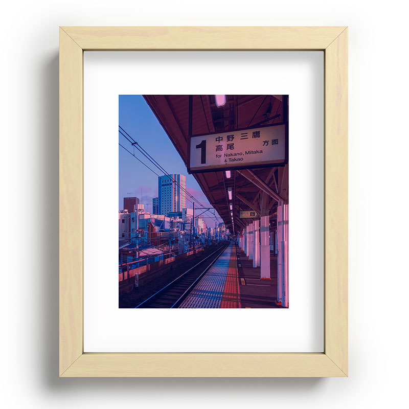 5 AM in Tokyo Framed Art Print