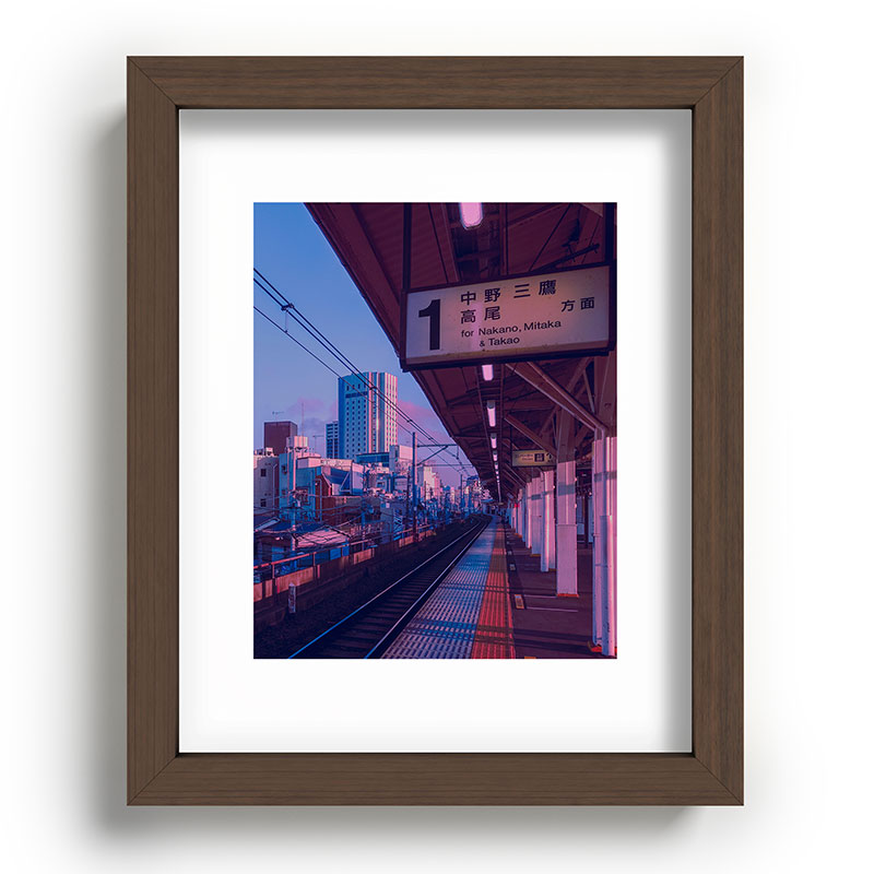 5 AM in Tokyo Framed Art Print