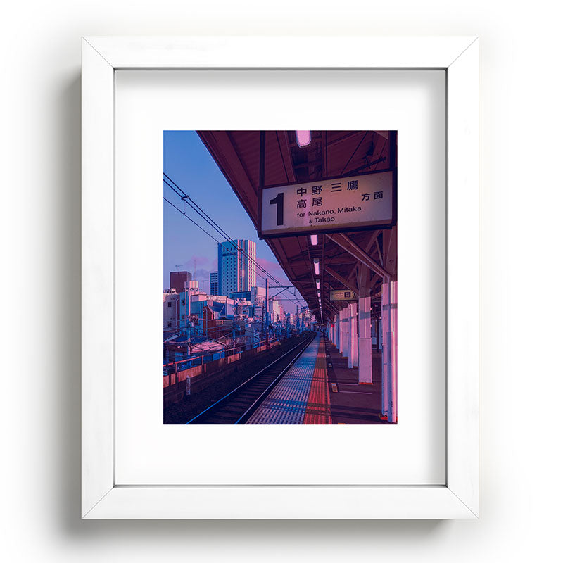 5 AM in Tokyo Framed Art Print