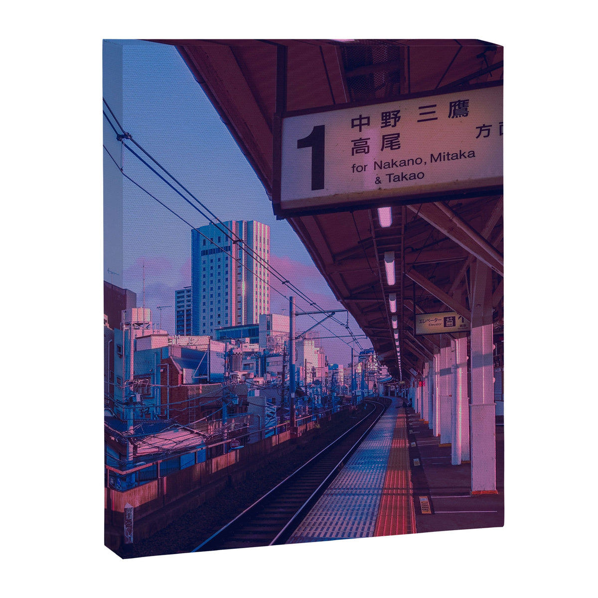 5 AM in Tokyo Canvas Print