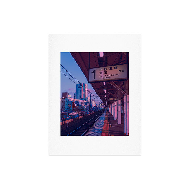 5 AM in Tokyo Art Print