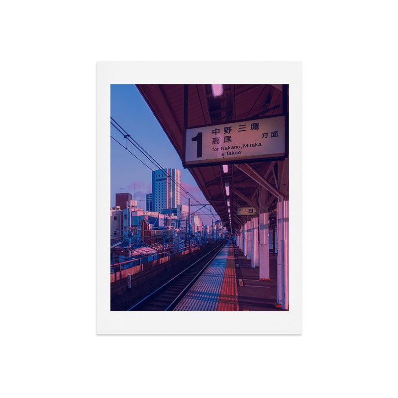 5 AM in Tokyo Art Print