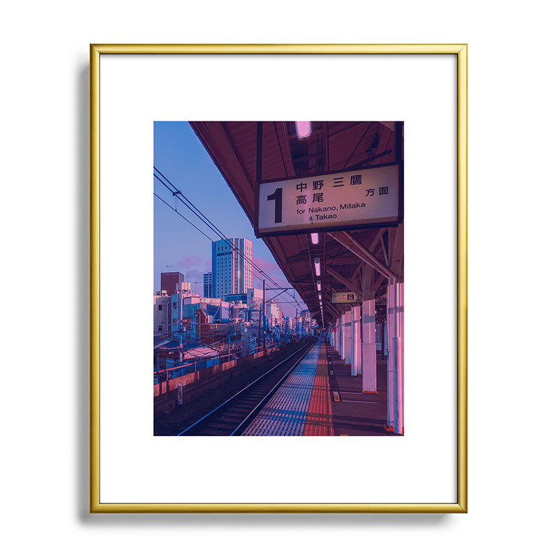 5 AM in Tokyo Framed Art Print