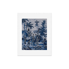 17th Century Delftware Chinoiserie Art Print