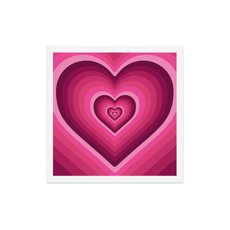 70's Heart Art Print