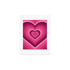 70's Heart Art Print