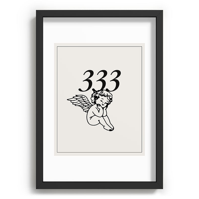 333 Poster Framed Art Print