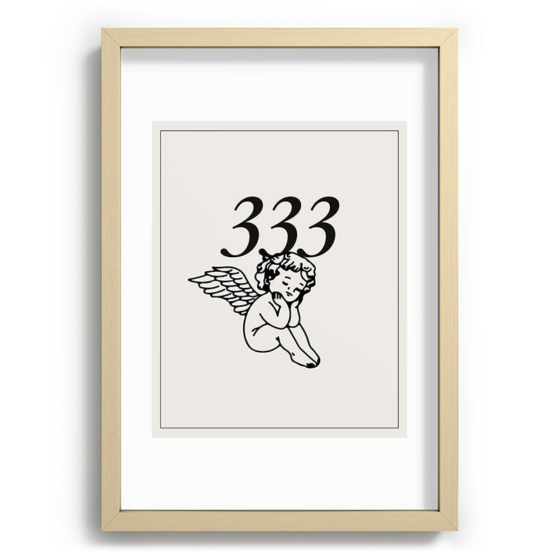 333 Poster Framed Art Print