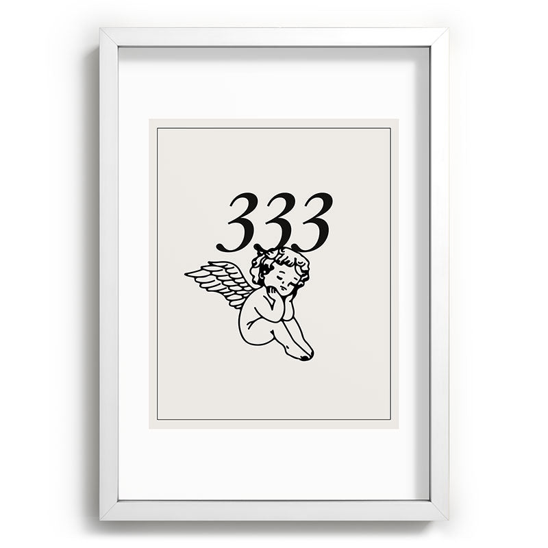 333 Poster Framed Art Print