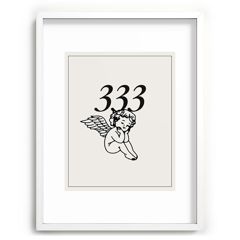 333 Poster Framed Art Print