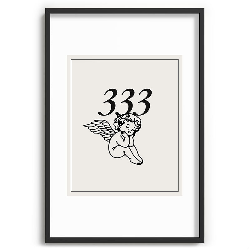 333 Poster Framed Art Print