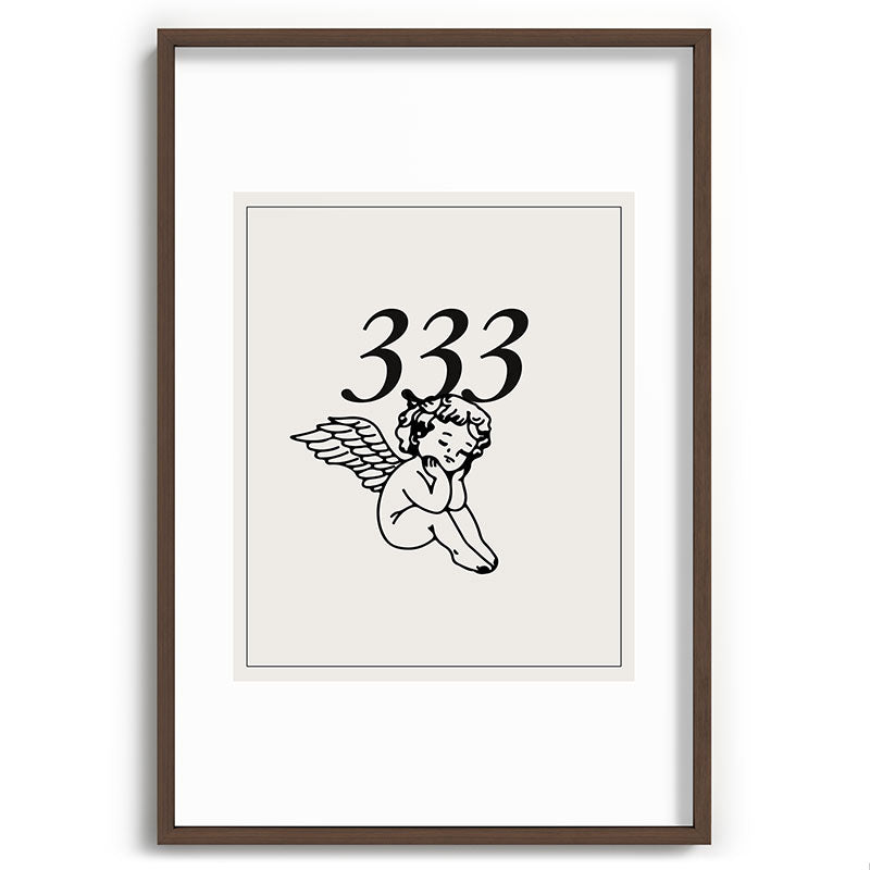 333 Poster Framed Art Print