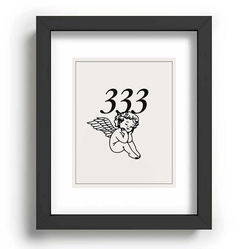 333 Poster Framed Art Print