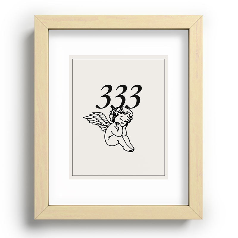333 Poster Framed Art Print
