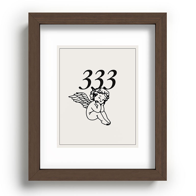 333 Poster Framed Art Print