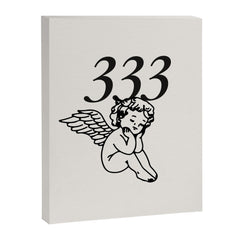 333 Poster Canvas Print