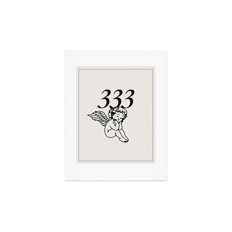 333 Poster Art Print