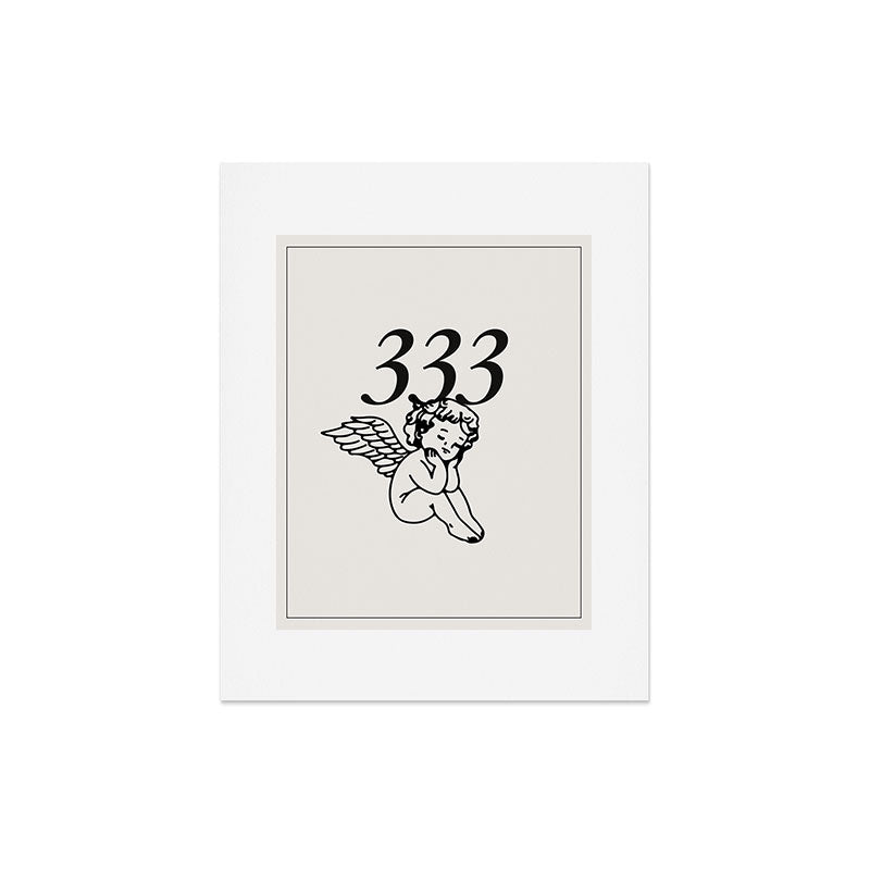 333 Poster Art Print