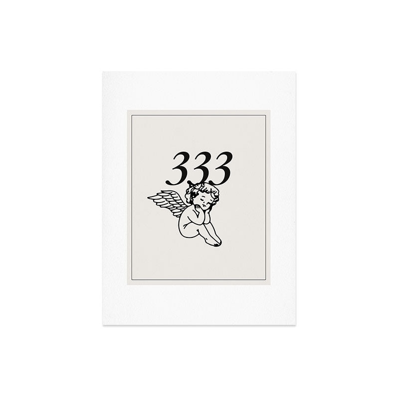 333 Poster Art Print