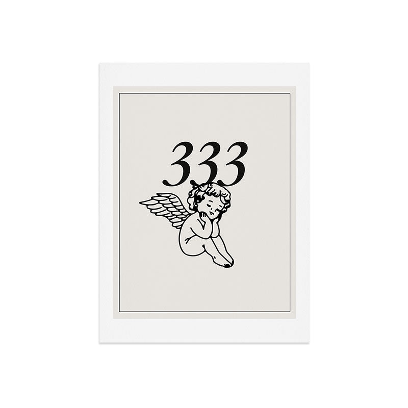 333 Poster Art Print