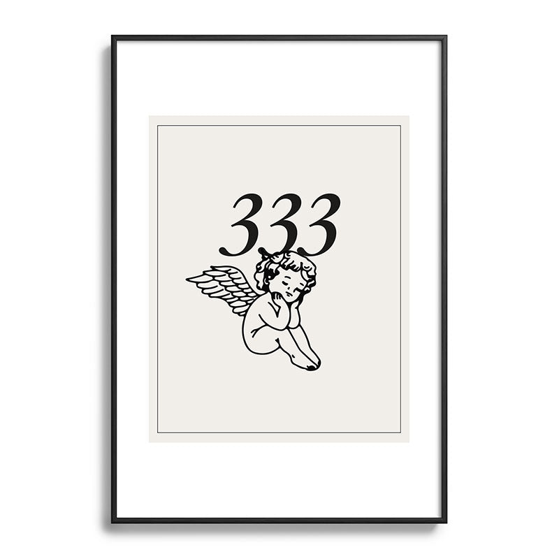 333 Poster Framed Art Print