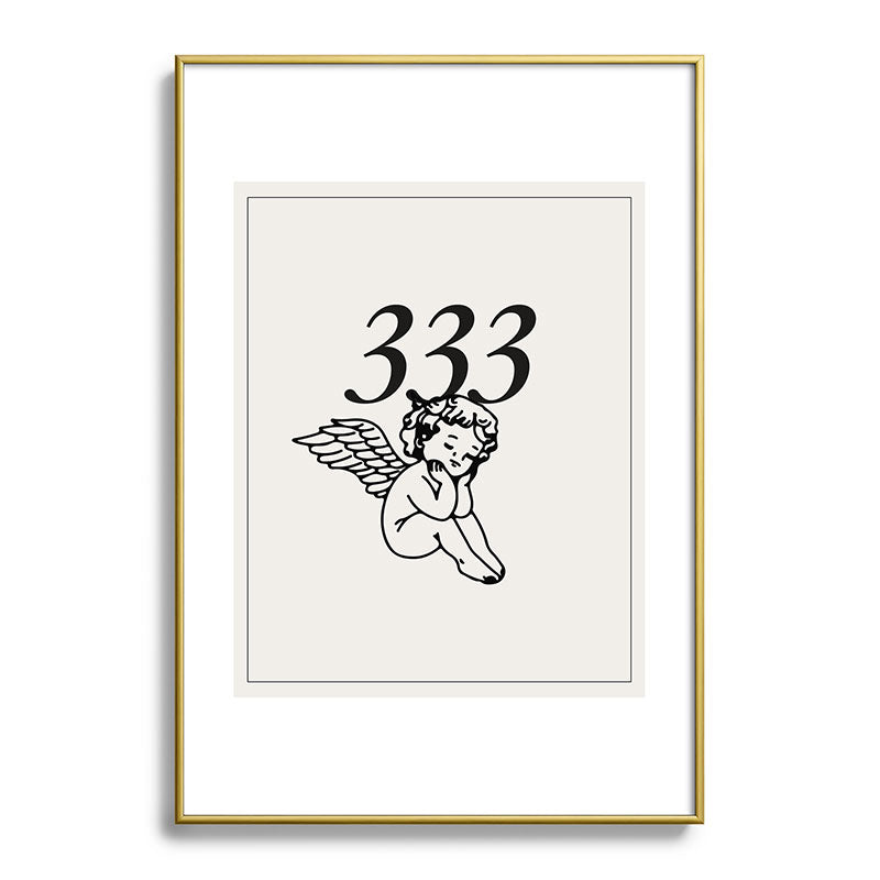 333 Poster Framed Art Print