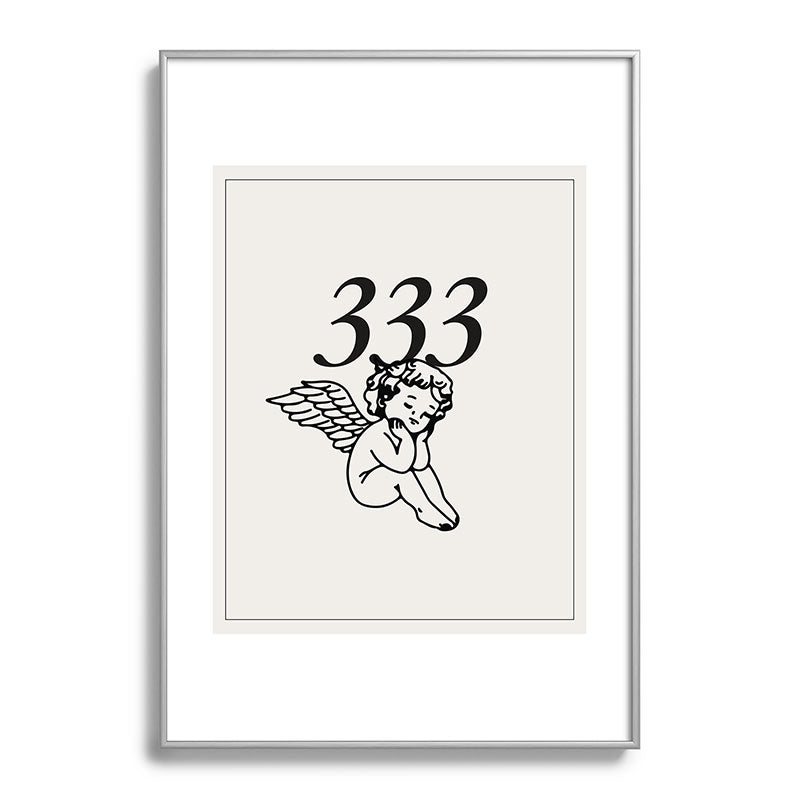 333 Poster Framed Art Print