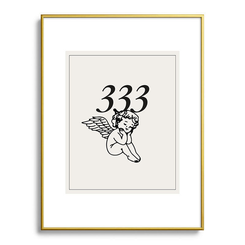 333 Poster Framed Art Print