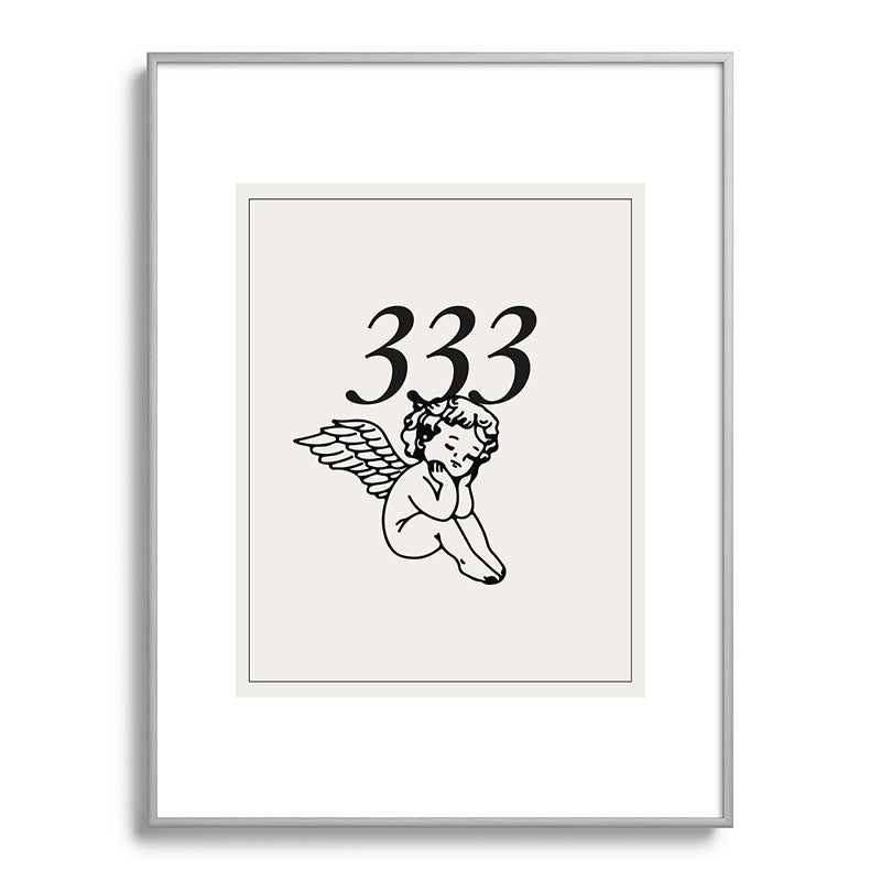333 Poster Framed Art Print