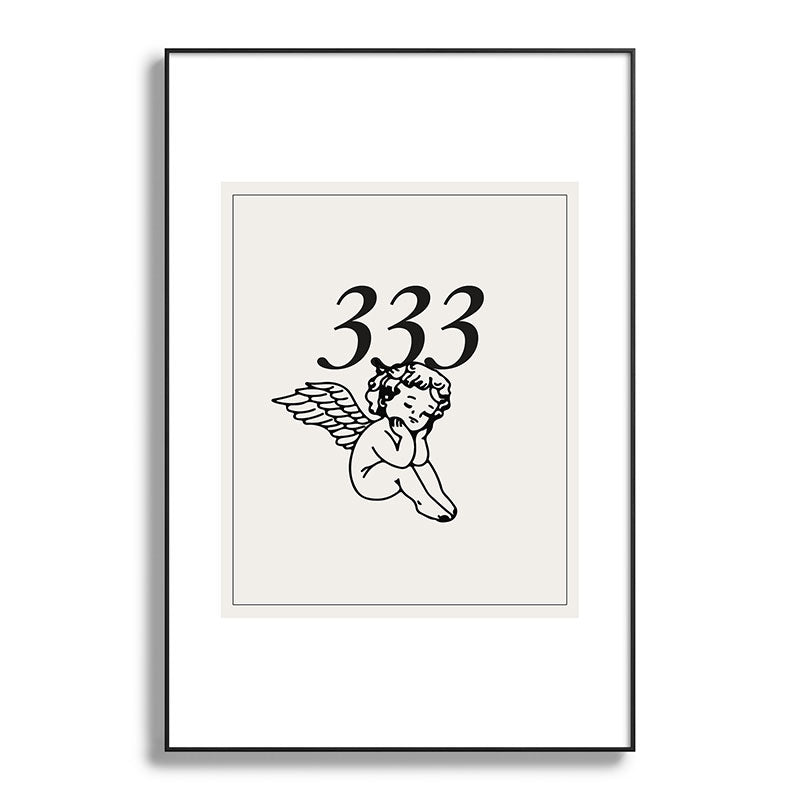 333 Poster Framed Art Print