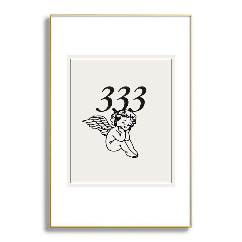 333 Poster Framed Art Print