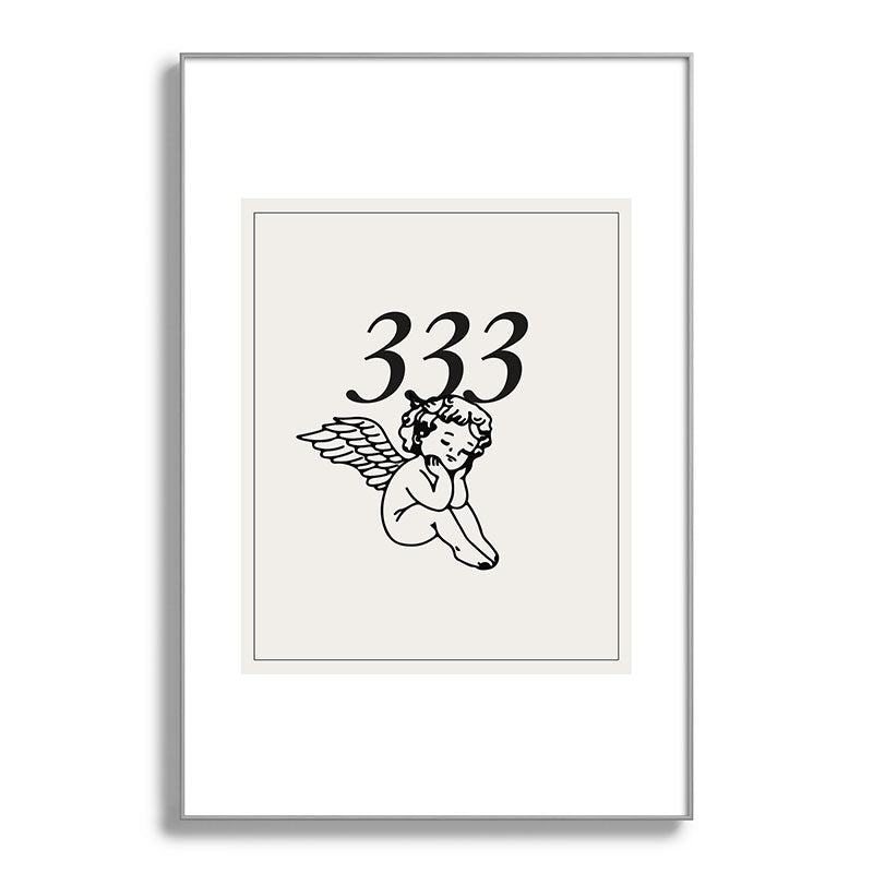 333 Poster Framed Art Print