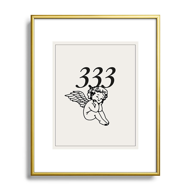 333 Poster Framed Art Print