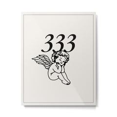 333 Poster Metal Print