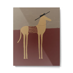 A Horse Named Maybe Metal Print